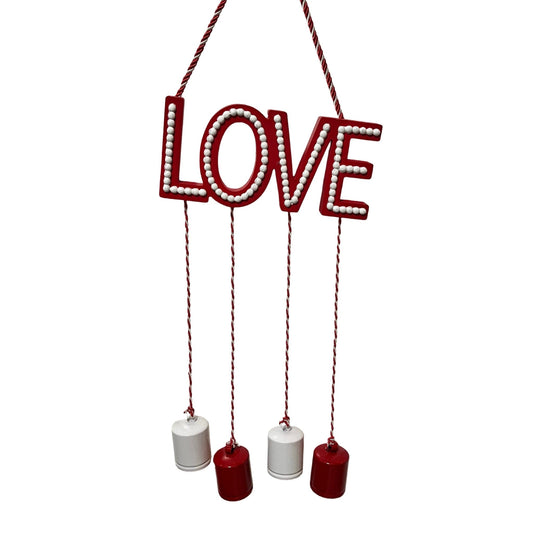 Love is in the air windchimes - Made From the Heart Co
