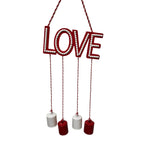 Love is in the air windchimes - Made From the Heart Co