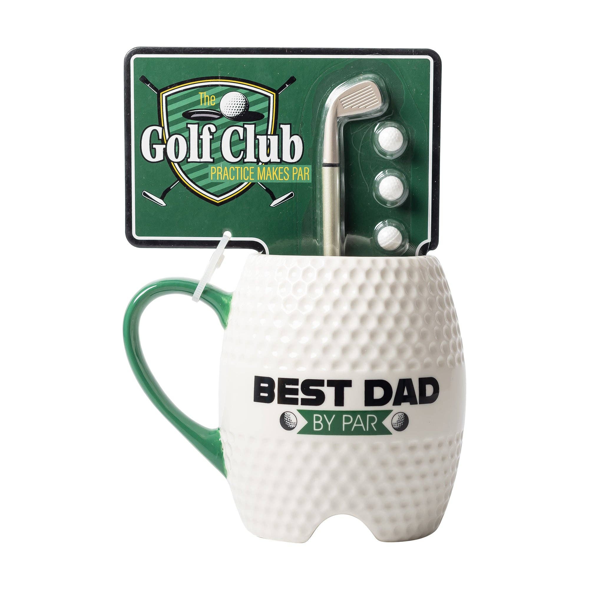 Mad Man - Golf Mug - Best Dad | Golf Mug & Pen Set - Made From the Heart Co