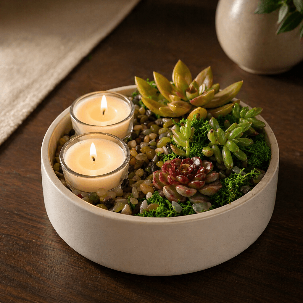 Natural Classic Candle Garden - Made From the Heart Co