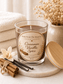 Cinnamon Vanilla Spice 10 oz organic soy candle