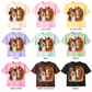Australian Shepherd Dog & Horse Western T-Shirt | Cowboy Hat Dog Tee | Farm Animal Graphic Shirt | Country Style Tee | Animal Lover Shirt - Made From the Heart Co