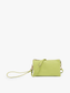 Jen & Co. - M013 Riley Monogrammable 3 Compartment Crossbody/Wristlet: Seafoam - Made From the Heart Co