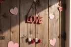 Love is in the air windchimes - Made From the Heart Co