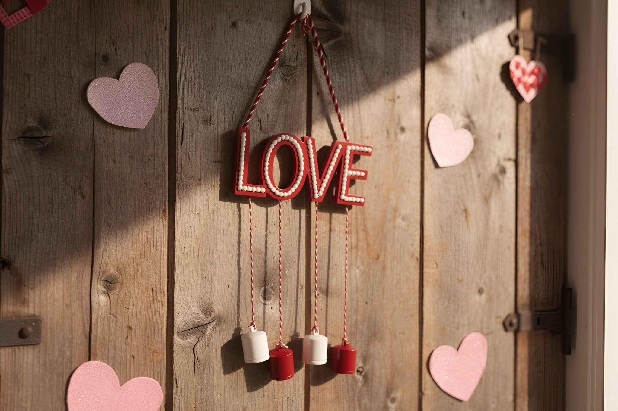 Love is in the air windchimes - Made From the Heart Co