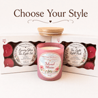 Island Bloom Organic Soy Candle | Luxury Candle Jar, Glass Tea Light Set & Refills | Handmade Gift - Made From the Heart Co