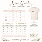 Bloom with Love Gnome T-Shirt | Cute Spring Gnome Shirt | Floral Heart Gnome Tee | - Made From the Heart Co