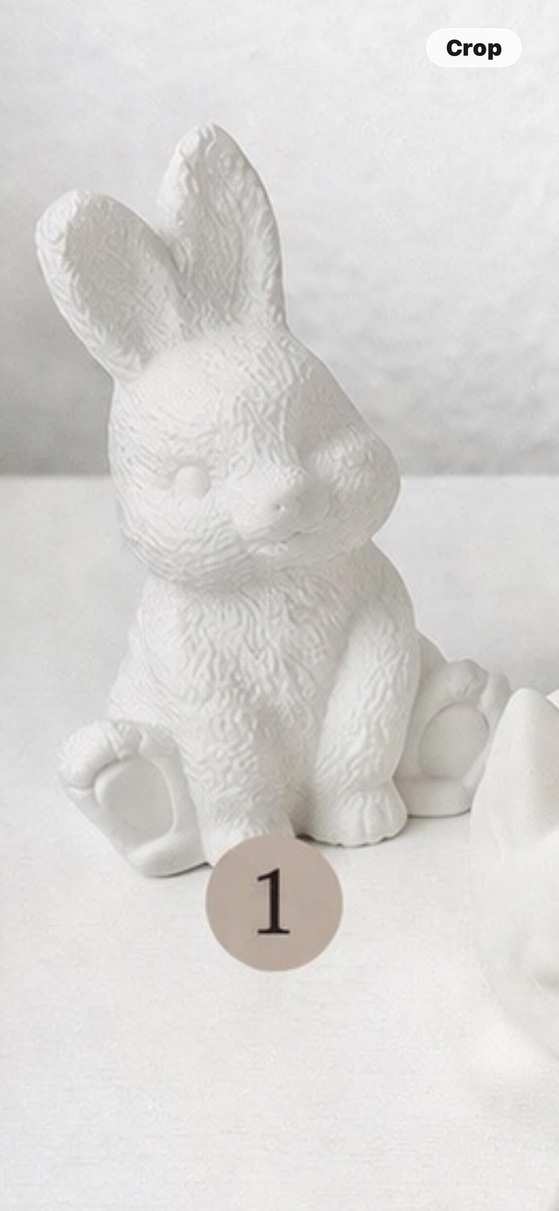 Ceramic Bunny Painting Kit – Pick Your Friend, Kids Craft Activity - Made From the Heart Co
