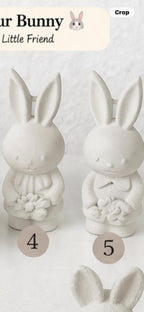 Ceramic Bunny Painting Kit – Pick Your Friend, Kids Craft Activity - Made From the Heart Co