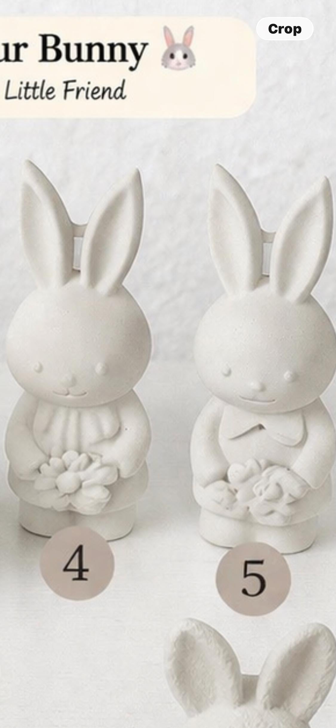 Ceramic Bunny Painting Kit – Pick Your Friend, Kids Craft Activity - Made From the Heart Co
