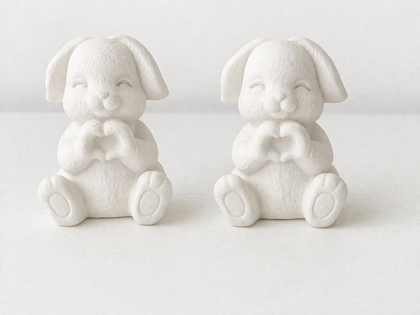 Ceramic Bunny Painting Kit – Pick Your Friend, Kids Craft Activity - Made From the Heart Co
