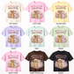 Bloom with Pawsitivity T-Shirt | Cute Dog & Cat Floral Tee | Pet Lover Shirt | Positive Quote Shirt | Gift for Animal Lovers - Made From the Heart Co