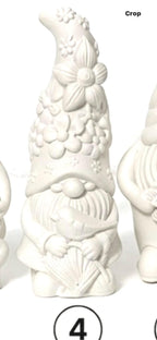 DIY Ceramic Gnome Painting Kit – Pick Your Friend Craft Activity - Made From the Heart Co