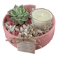 Pink Petite Candle Garden - Made From the Heart Co