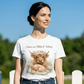 Sweet as Milk & Honey Highland Cow Shirt | Floral Cow & Puppy Tee | Cute Farmhouse Graphic T-Shirt - Made From the Heart Co