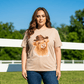 Highland Cow Cowboy Hat T-Shirt | Western Cow Graphic Tee | Rustic Farm Shirt | Country Style Shirt | Cute Cowgirl Outfit - Made From the Heart Co