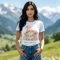 Bloom with Love Gnome T-Shirt | Cute Spring Gnome Shirt | Floral Heart Gnome Tee | - Made From the Heart Co