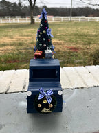 Handmade Wooden Christmas Truck – Farmhouse Holiday Decor with Tree & Gifts - Made From the Heart Co