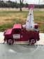 Handmade Wooden Christmas Truck – Farmhouse Holiday Decor with Tree & Gifts - Made From the Heart Co