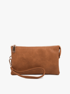 Jen & Co. - M013 Riley Monogrammable 3 Compartment Crossbody/Wristlet: Seafoam - Made From the Heart Co