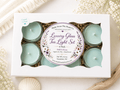 Coastal Cottage Tea Lights – Luxury Glass & Refills - Made From the Heart Co