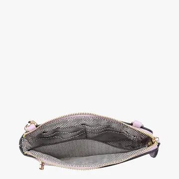 Jen & Co Kendall Crossbody/Wristlet w/ Twist Lock Closure Purse - Made From the Heart Co