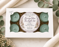 Eucalyptus Grove Tea Lights – Luxury Glass & Refills - Made From the Heart Co
