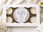 Fresh Linen Tea Lights – Luxury Glass & Refills - Made From the Heart Co