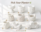 Handmade Ceramic Keepsake Bowl Paint & Plant Kit | DIY Craft Activity - Made From the Heart Co