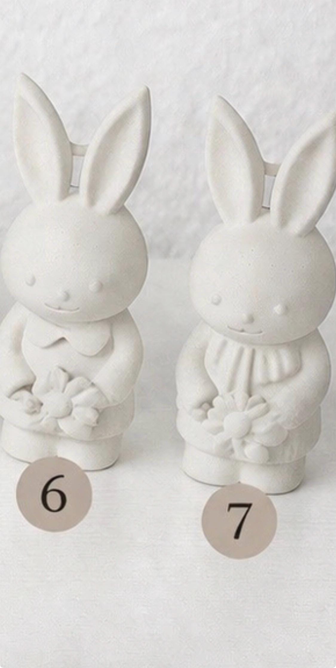 Paint Your Own Little Friend Kit – Pick Your Bunny | DIY Ceramic Bunny Painting Kit | Kids Craft Kit | Easter Gift | Creative Activity Kit - Made From the Heart Co
