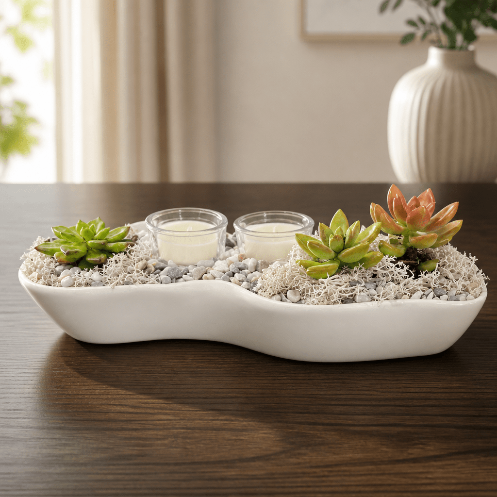 Natural Signature Statement Candle Garden - Made From the Heart Co