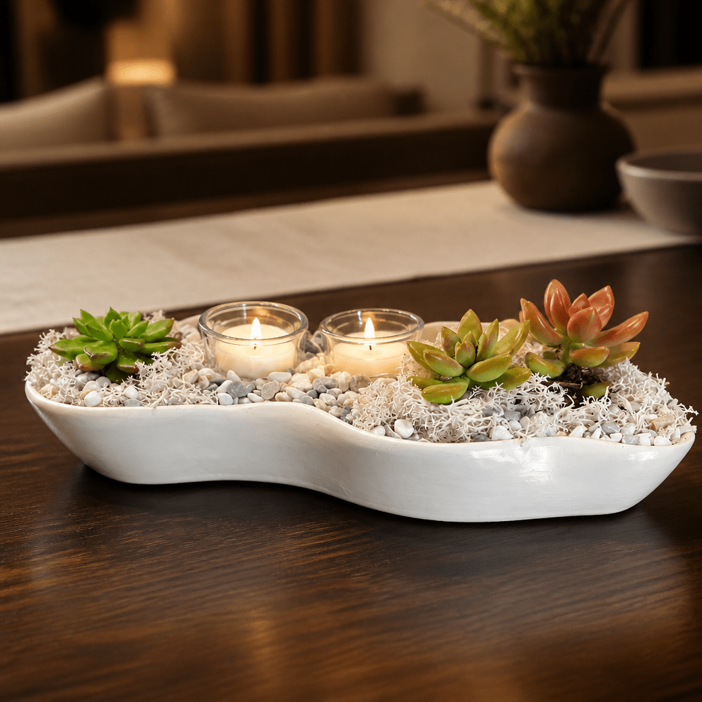 Natural Signature Statement Candle Garden - Made From the Heart Co