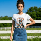 Patriotic Australian Shepherd T-Shirt – Happy Fourth of July Dog Tee - Made From the Heart Co