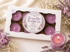 Wildflower Meadow Tea Lights – Luxury Glass & Refills - Made From the Heart Co